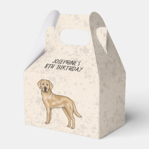 Ballotins Labrador Retriever jaune chien personnalisé pour l