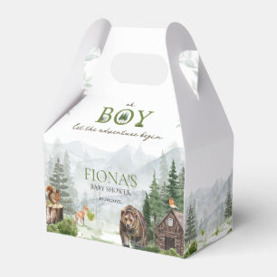 Ballotins Laissez L'Aventure Commencer Montagnes Baby shower