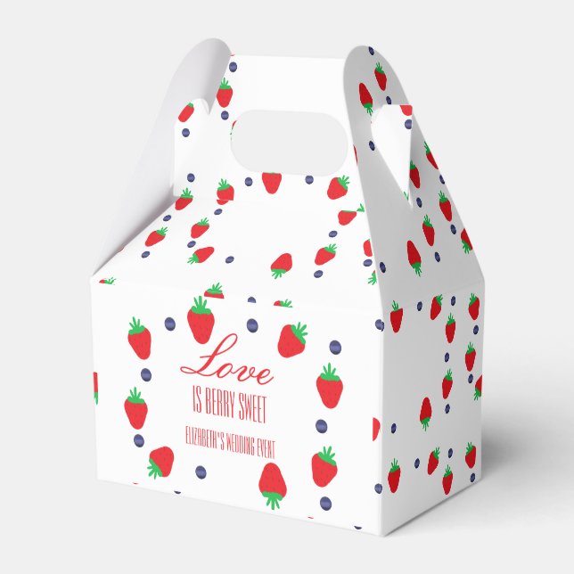 Ballotins L'amour est Berry Fête des mariées de fruits sucré (Verso)