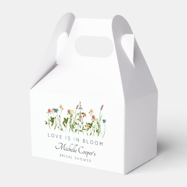 Ballotins L'amour est dans la Fête des mariées en fleur (Verso)
