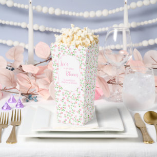 Ballotins L'amour est en fleur Rose Floral Mariage Shower