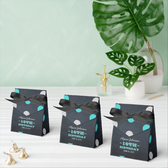 Ballotins Lampes de tableau noir Turquoise Ballotin 16e anni (Multiple)