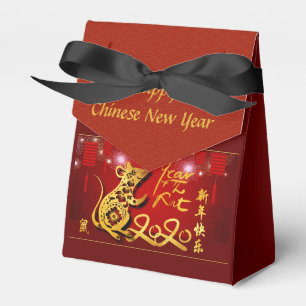 Ballotins Lanternes chinoises Feu d'artifice Rat Année 2020 