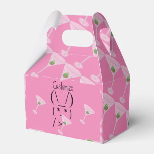 Ballotins Lapin ascii mignon tenant un martini
