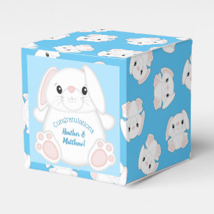 Ballotins Lapin Baby shower lapin bleu