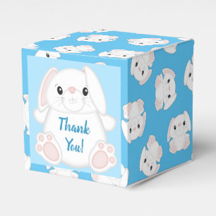 Ballotins Lapin Baby shower lapin bleu
