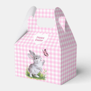 Ballotins Lapin de Pâques et Papillon sur En vichy