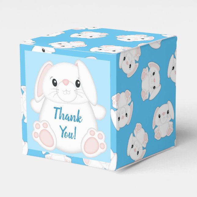 Ballotins Lapin Lapin Baby shower Woodland (Verso)