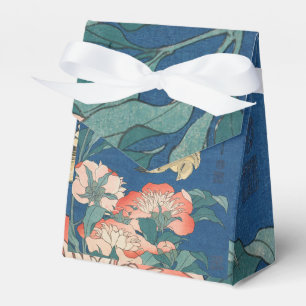 Ballotins L'art japonais de Hokusai Pivoines et Canari
