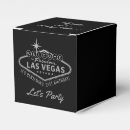 Ballotins Las Vegas 21e anniversaire de fête Silver personna