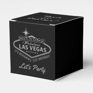 Ballotins Las Vegas 21e anniversaire de fête Silver personna