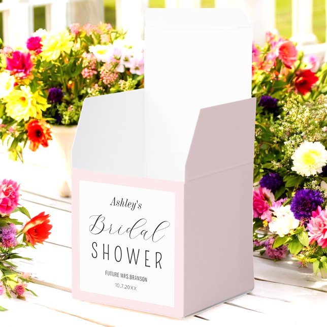 Ballotins Lavage de mariage rose avec écriture noire (Créateur téléchargé)