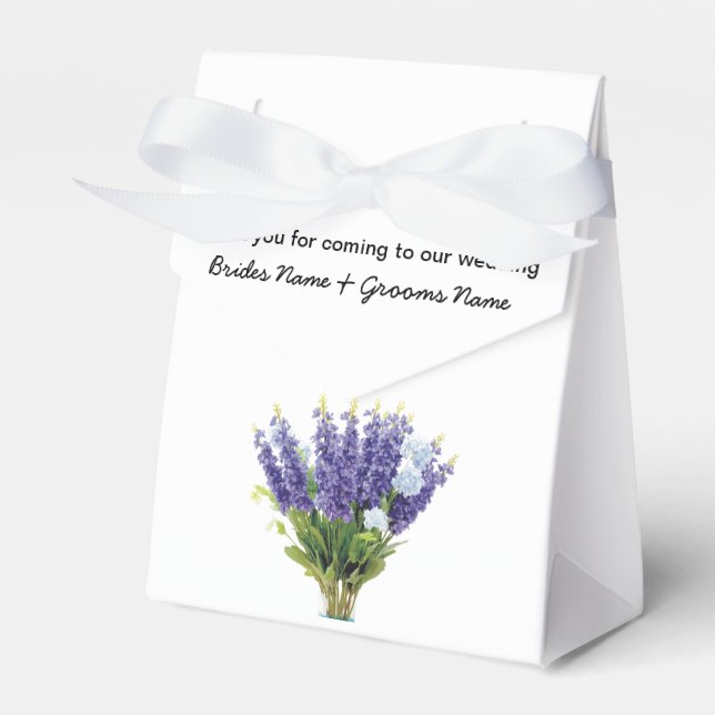 Ballotins Lavande Mariage Souvenirs Keepsakes Giveaways (Verso)
