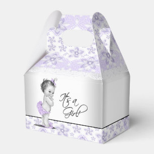 Ballotins Lavande violette et Baby shower gris