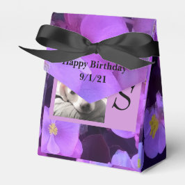 Ballotins Lavender Purple Flower Ajouter Initial dans le cad