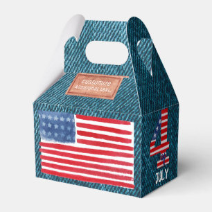 Ballotins Le 4 Juillet Denim Ballotin Bleu