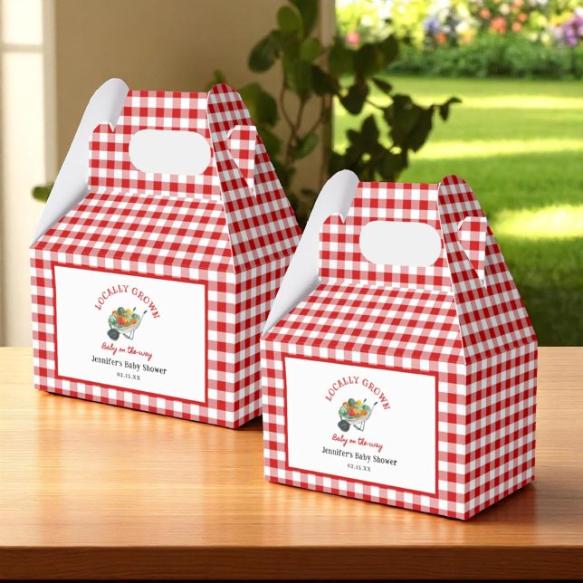 Ballotins Le Baby shower des fermiers cultivés localement (Créateur téléchargé)