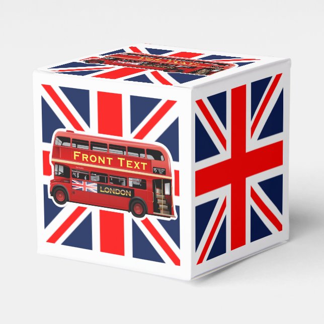 Ballotins Le bus rouge de Londres (Verso)