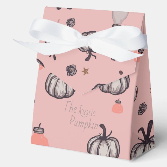 Ballotins Le Citrouille rustique (rose) (Recto)