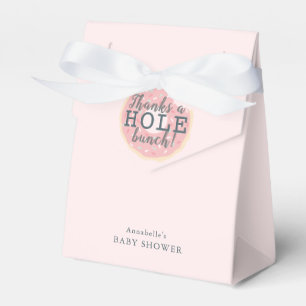 Ballotins Le Donut rose grâce à un trou