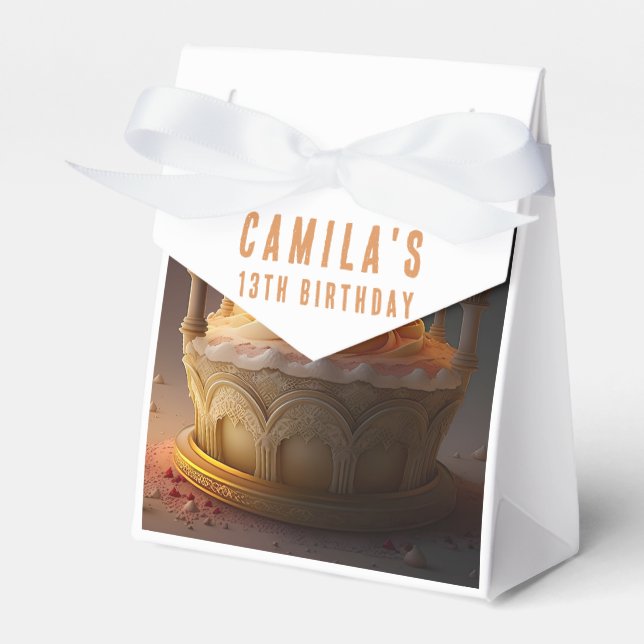 Ballotins Le gâteau des nuits arabes - Anniversaire (Verso)