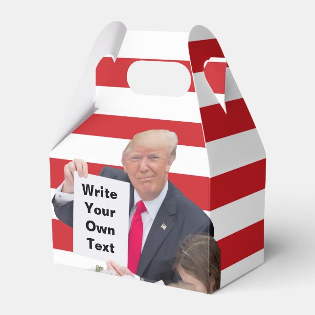Ballotins Le président Donald Trump - Écrivez votre propre t (Verso)