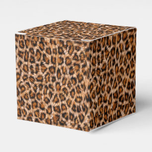 Ballotins Leopard Jaguar Chat fourrure Brown Motif-24609