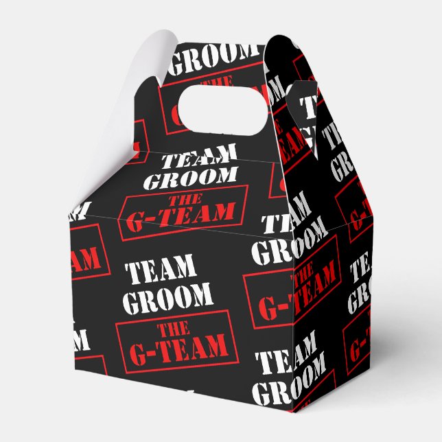 Ballotins L'équipe G-Team Groom Gable (Verso)
