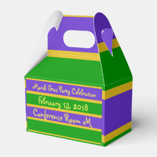 Ballotins Les couleurs de Mardi Gras