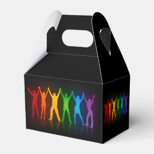 Ballotins Les six silhouettes debout de Slipperyjoe, bras le