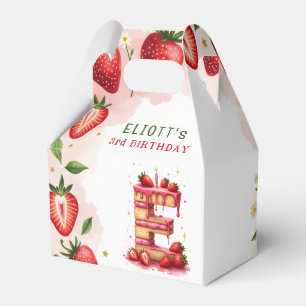 Ballotins LETTRE Ballotin D'ANNIVERSAIRE fraise E Gâteau