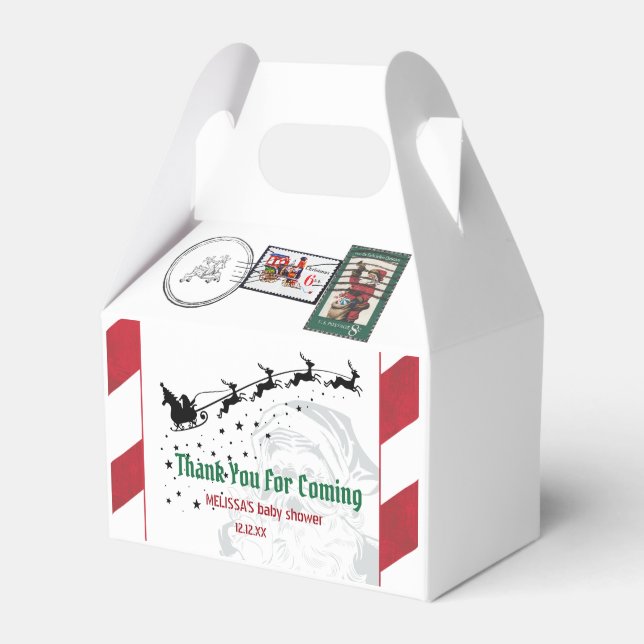 Ballotins LETTRE père Noël Naughty Ou Nice (Verso)