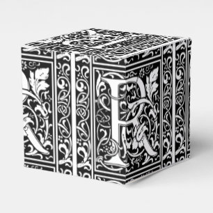 Ballotins Lettre R Monogramme médiéval Art Nouveau