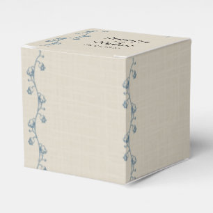 Ballotins Lily de la Vallée mariage Favor Box