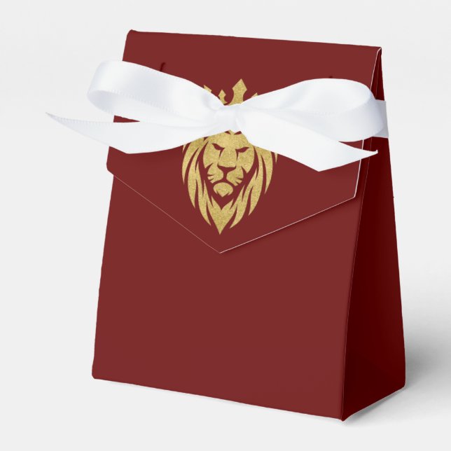 Ballotins Lion Avec Couronne - Style Or 3 (Verso)