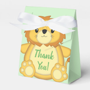 Ballotins Lion Baby shower vert