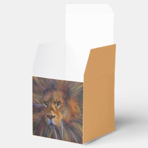 Ballotins Lion dans la galerie Boîte à cadeaux Carré