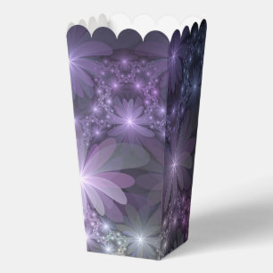 Ballotins Lit de fleurs tendance brillant art fractal abstra
