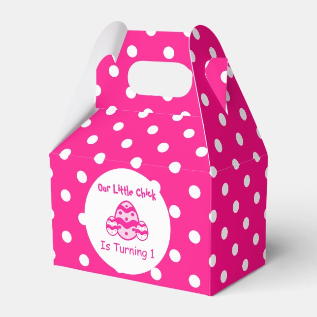 Ballotins Little Chick 1er anniversaire (Verso)