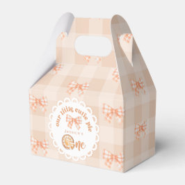 Ballotins Little cutie Pie 1er anniversaire en vichy Merci