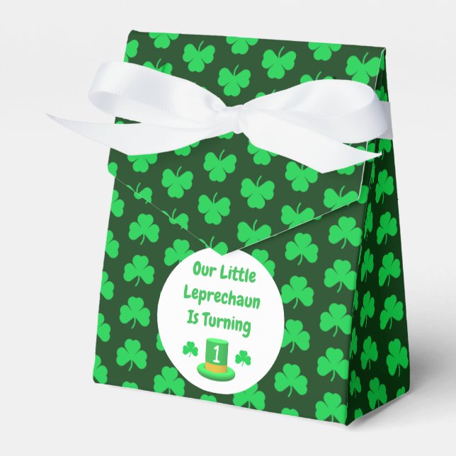 Ballotins Little Leprechaun 1er anniversaire (Verso)