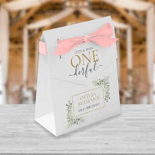 Ballotins Little Miss ONEderful Premier anniversaire Elegant