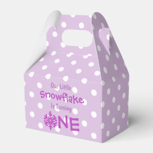 Ballotins Little Snowflake 1er anniversaire