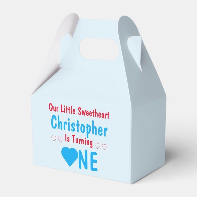 Ballotins Little Sweethee 1er anniversaire (Verso)