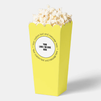 Ballotins Logo de l'entreprise personnalisée Code QR Texte B
