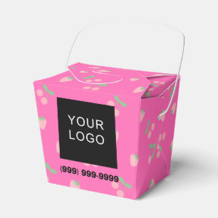Ballotins Logo d'entreprise personnalisable Téléphone rose S