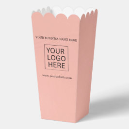 Ballotins Logo et emballage de texte personnalisés pop-corn