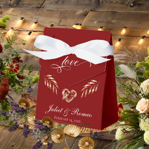 Ballotins Love & Heart Personnalisé - Rouge