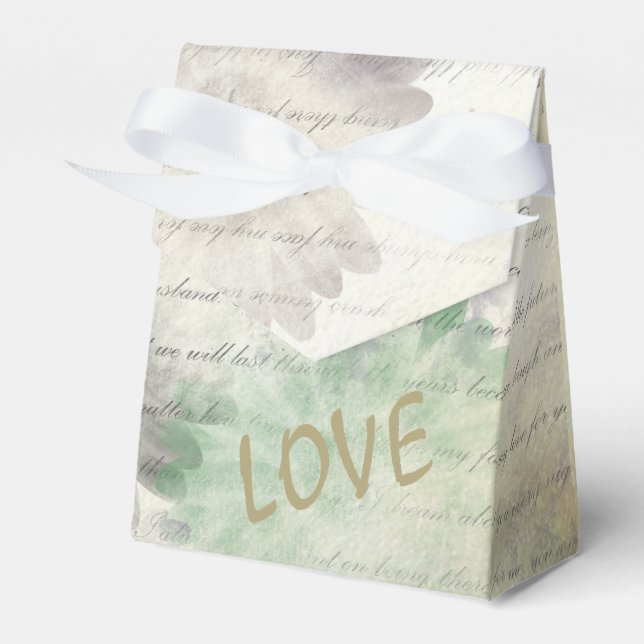 Ballotins Love Never Fails Mariage ou Valentine (Verso)