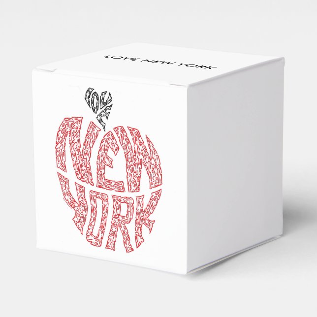 BALLOTINS LOVE NEW YORK - LA GRANDE POMME (Verso)